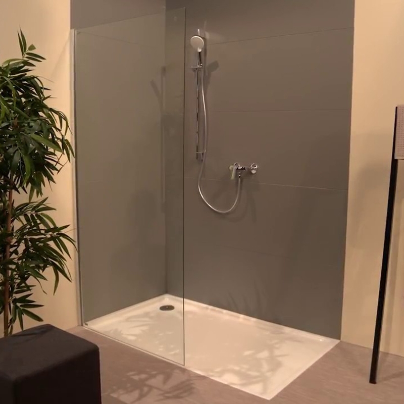 Baterie dus Hansgrohe, Logis, crom